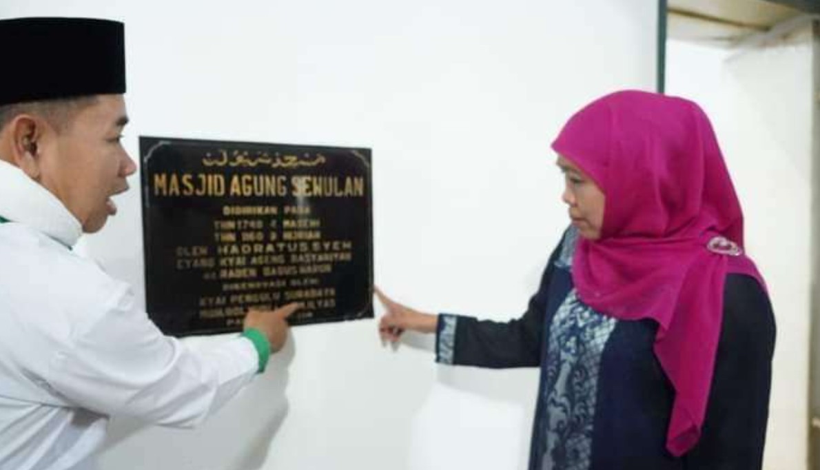 Gubernur Jatim berkunjung ke Masjid Agung Al Basyariyah Sewulan Madiun
